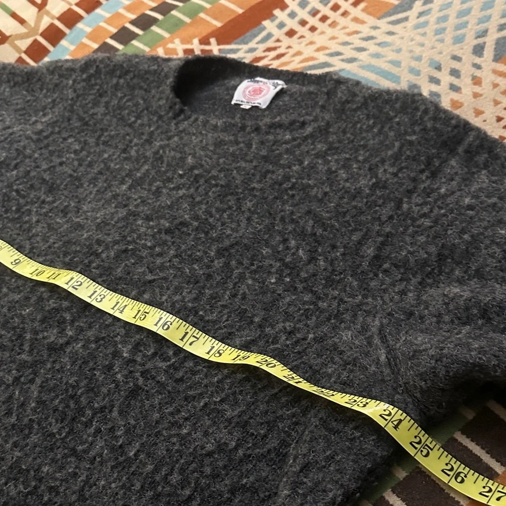 🏴󠁧󠁢󠁳󠁣󠁴󠁿 J.Press Shaggy Dog Brushed Shetland Crewneck Sweater - Picture 5 of 8